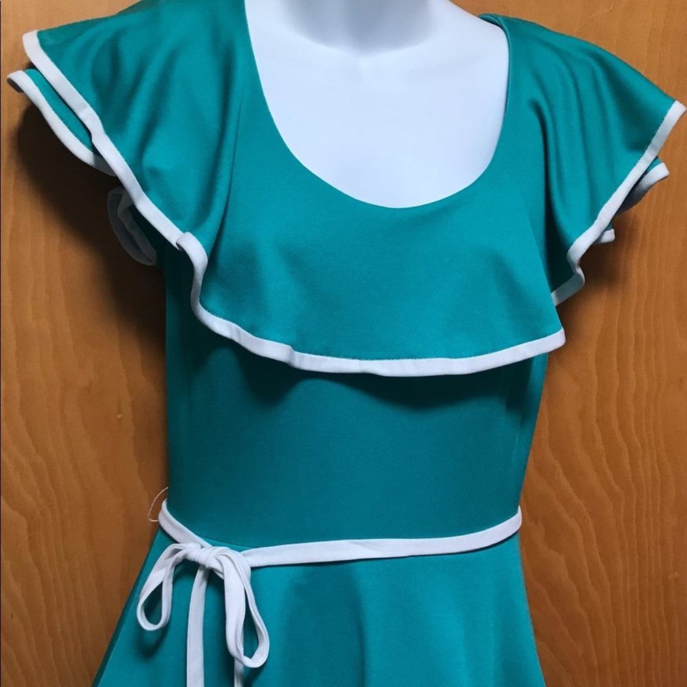 NWT Vintage 1980’s Julie Miller Dress Multi Tiers